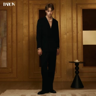 BARON SAINT SUIT SET เช็ตสูทพรีเมียม Modern Tailoring กระดุมแม่เหล็ก