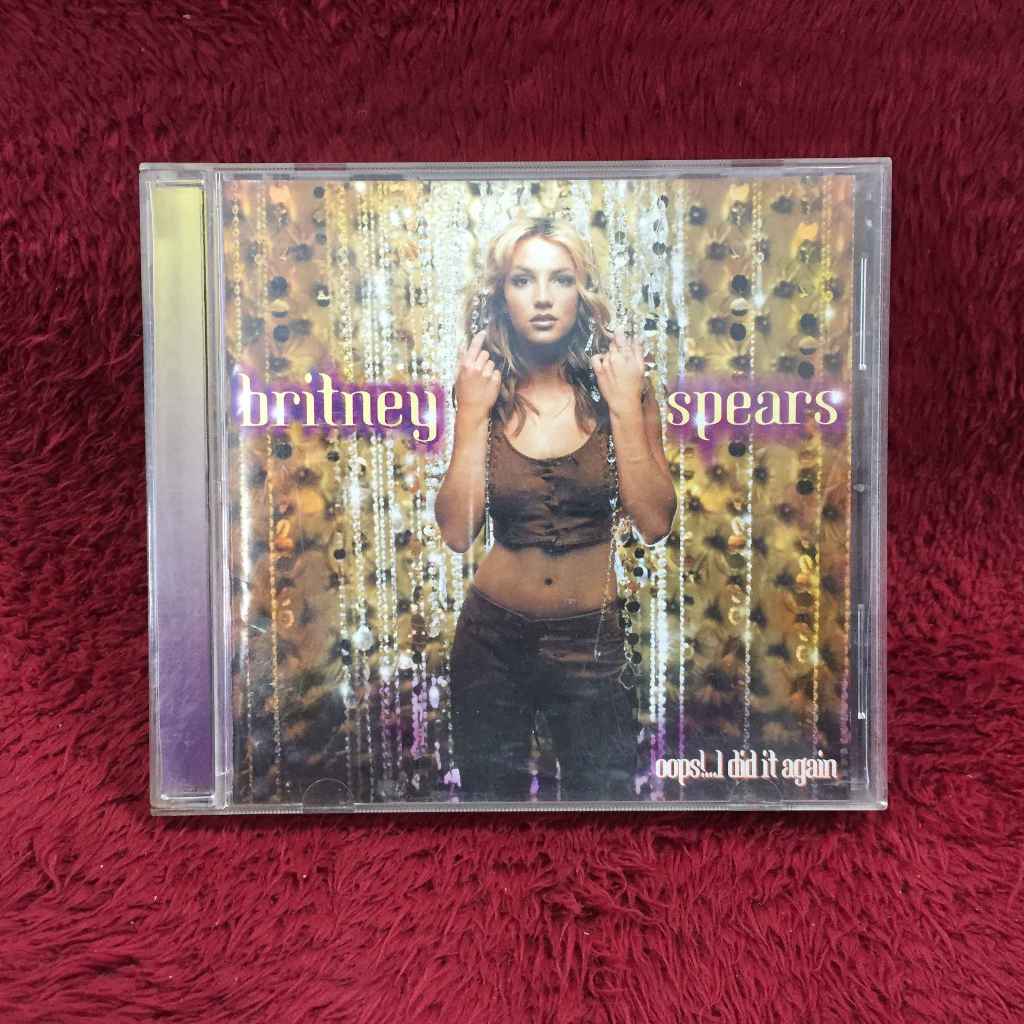 CD Britney Spears - Oops!... I Did It Again สภาพตามรูปปก EA51-68