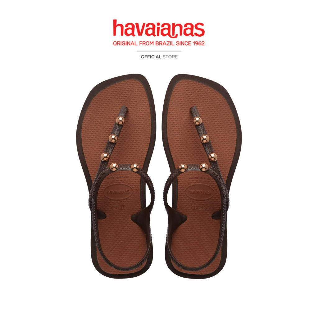 HAVAIANAS รองเท้าแตะ Flash Fusion COFFEE/RUST BROWN  41502447909NF_H5BRXX