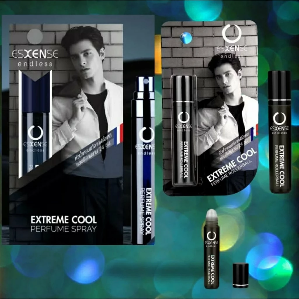 Extreme cool น้ำหอม ชาย เอสเซ้นส์ เอ็กซ์ตรีม คูล มั่นใจสุด for Men Esxense roller perfume 3-7 ml