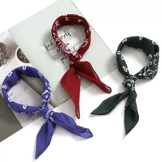 พร้อมส่งทันที ผ้าพันคอ ผ้าโพกผม ผ้าเช็ดหน้า สไตล์คาวบอย Bohemians style