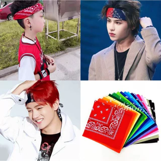 พร้อมส่งทันที ผ้าพันคอ ผ้าโพกผม ผ้าเช็ดหน้า สไตล์คาวบอย Bohemians style