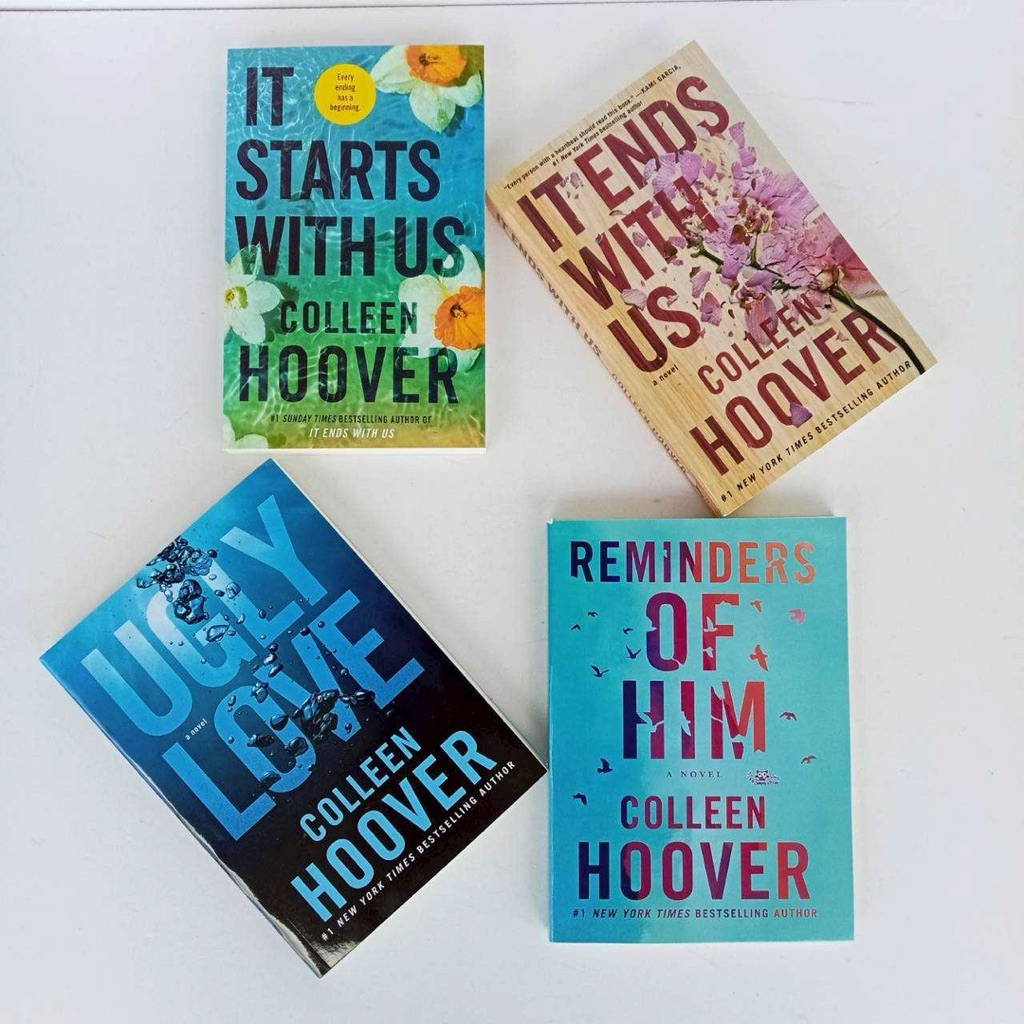 Colleen Hoover books รวมหนังสือนิยายภาษาอังกฤษ จาก Colleen Hoover
