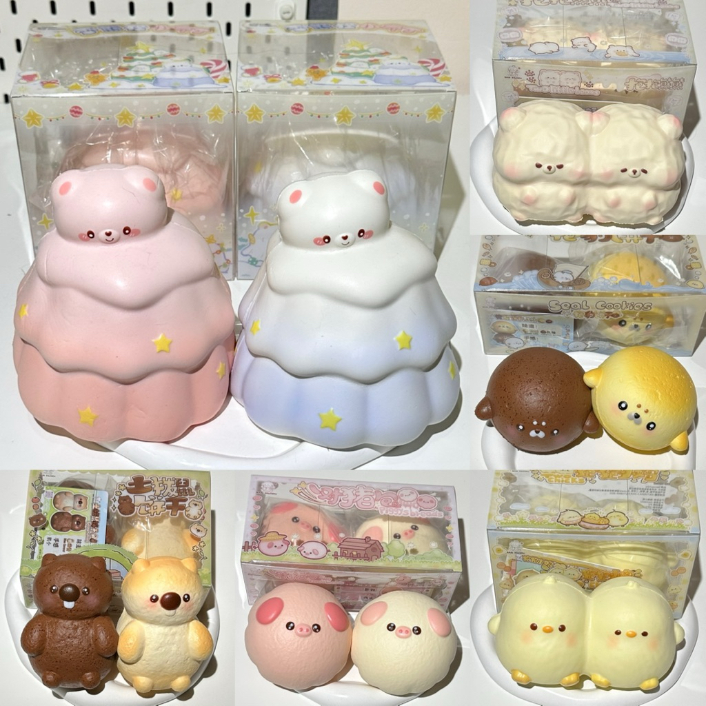 พร้อมส่ง‼️ Squishy แท้ ‘ 3an ‘✨ รวมทุกแบบ💕สกุชชี่พรีเมี่ยม มีกลิ่นหอม 📍ดูรายละเอียดในคลิปรีวิวก่อนกด