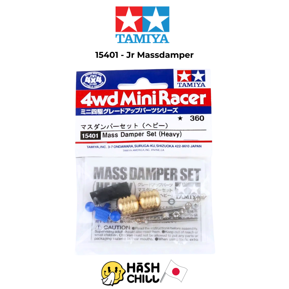 TAMIYA 15401 - Jr Massdamper Weight is 8.8g per piece