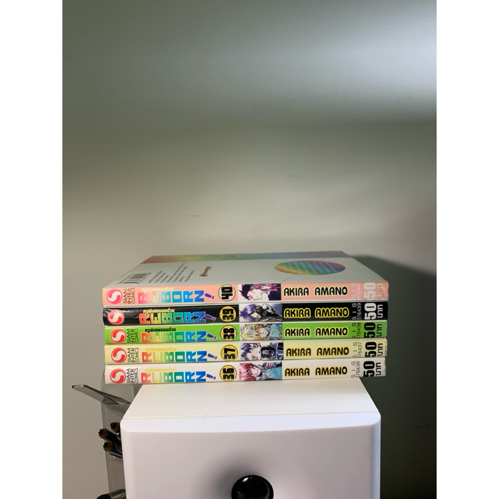 รีบอร์น มังงะ แยกเล่ม – Reborn ครูพิเศษจอมป่วน รีบอร์น! เล่ม 36-40