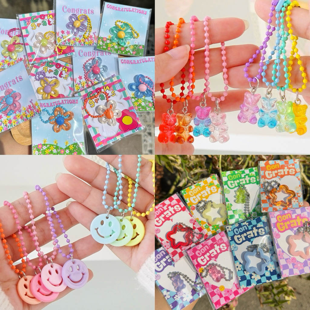 ของปัจฉิมราคาถูก พวงกุญแจ *ราคาต่อชิ้น* ของแถมจีบลูกค้า หมีเยลลี่ ของขวัญปัจฉิม ของแถม ของขวัญ DIY ปีใหม่ พวงกุญแจ