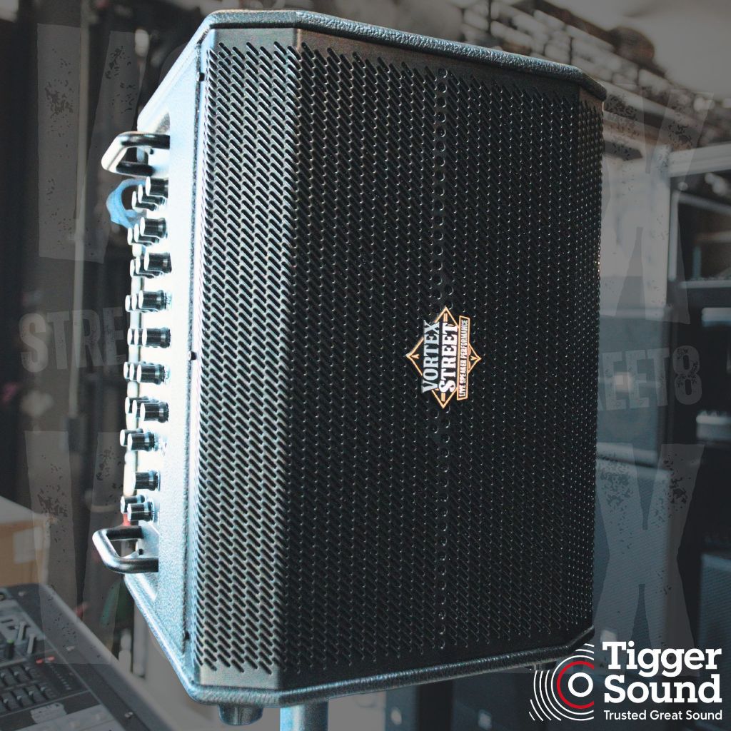 Vortex Street 8.2 ตู้ลำโพง active มีแบตในตัว ขนาดพกพาสะดวก ใช้งานอเนกประสงค์