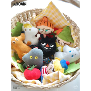 พวงกุญแจ Keychain Moomin Flat Collection