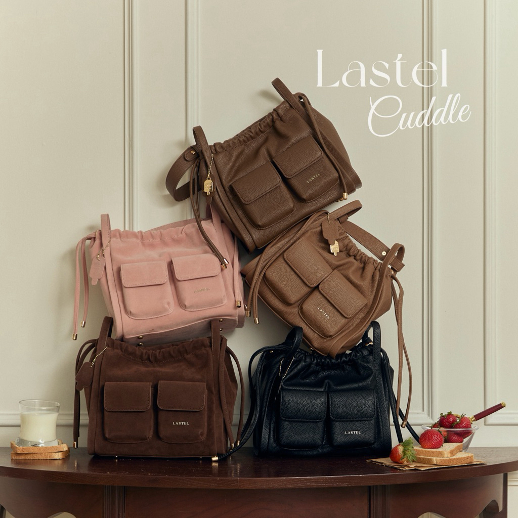 พร้อมส่ง🔥LASTEL💖กระเป๋าสะพายรุ่นCuddle✨ใส่ของได้เยอะ Ipadใส่ได้🫶🏻