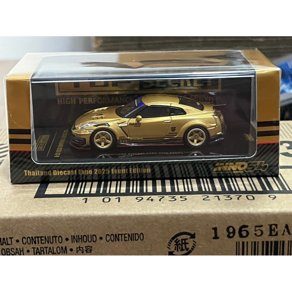 INNO64 Top Secret Thailand (R35) GT-R Special Edition Thailand Diecast Expo 2025
