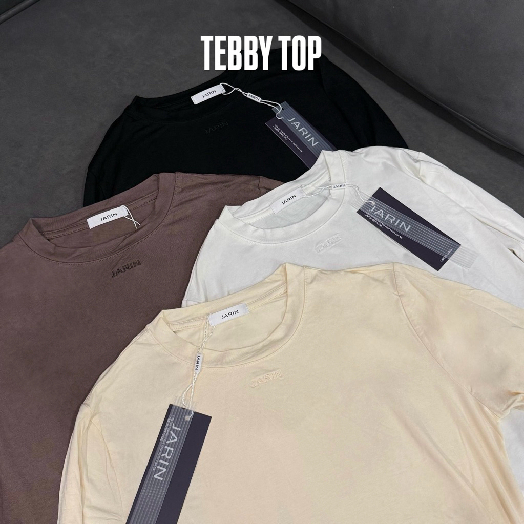 JARIN | TEBBY TOP เสื้อแขนยาวผ้ายืดใส่สบาย ฟรีไซส์ 4 สี