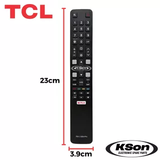 รีโมททีวี สมาร์ททีวี ทีซีแอล ใช้กับทีวีทีซีแอลได้ทุกรุ่น Universal TCL Smart TV Remote Control รุ่น RM-L1508+Pro