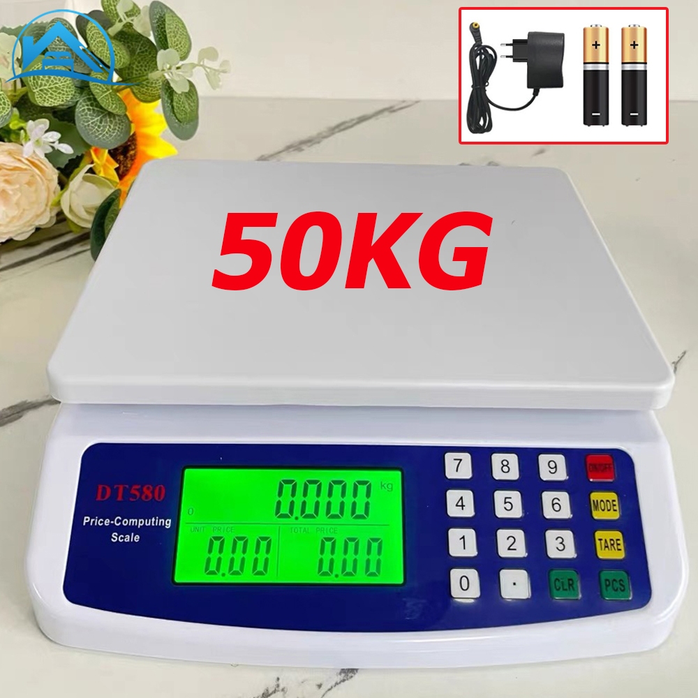 Sweethome ตาชั่งดิจิตอล 30kg เครื่องชั่งน้ำหนักดิจิตอล เครื่องชั่งตวงอาหาร ตาชั่งดิจิตอลเพื่อการชั่งน้ำหนักที่แม่นยำ
