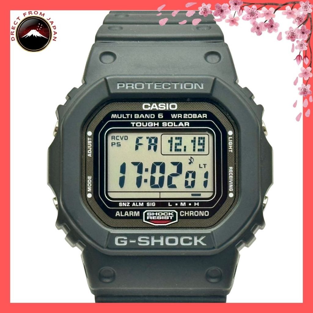 CASIO G-SHOCK GW-5000U-1JF Origin Screw Back Made in Japan Solar พร้อมส่ง! ของแท้ 💯 สภาพ Mint