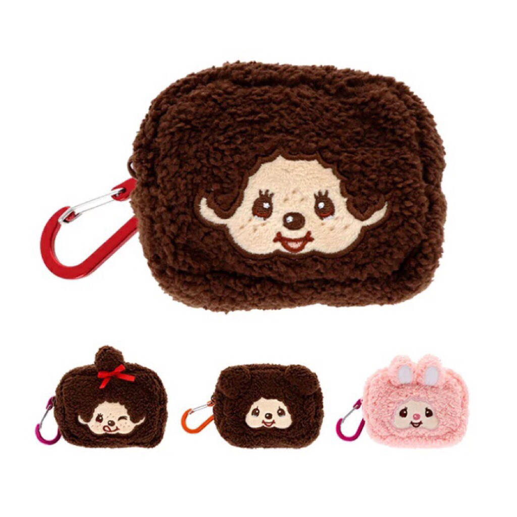 [พร้อมส่ง🇹🇭] กระเป๋าใส่เหรียญ Monchhichi mini pouch