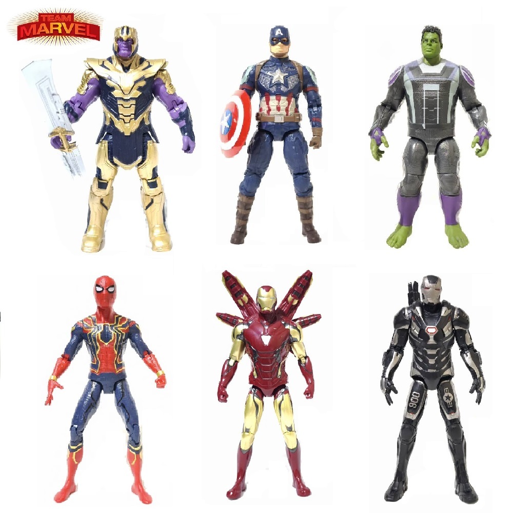 โมเดล ฟิกเกอร์ ทีม อเวนเจอร์ All Model Figure Teams Avengers ZD-Toy MARVEL ลิขสิทธิ์แท้ มาเวล ขนาด 1