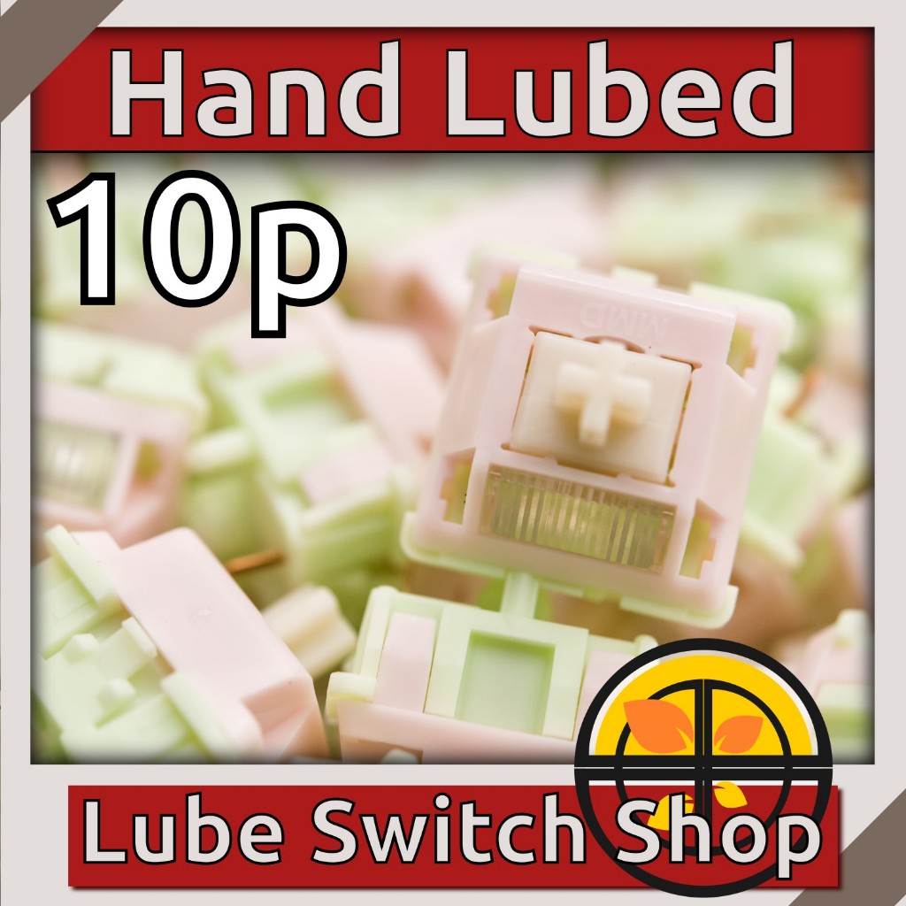 ลูปมือ 10ตัว MMD Vivian V2 43g Lubed Linear Switch