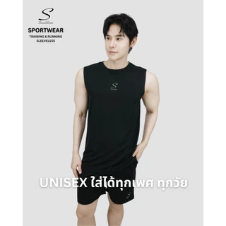 SEOULSHIRTS SPORTWEAR เสื้อแขนกุดกีฬา เสื้อออกกำลังกาย เสื้อวิ่ง ระบายอากาศดี ใส่ได้ทั้งชายหญิง B60