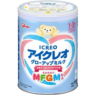นมผงกูลิโกะ(ฟ้า) Glico Icreo Follow up Milk สำหรับเด็ก 1- 3 ปี