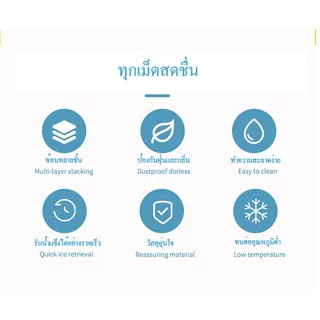 kelinmi ถาดน้ำแข็งซิลิโคน ใช้ซ้ำได้ น้ำแข็งก้อนแยกออกง่าย 15 ช่อง สีชมพู สีน้ำเงิน สีเขียว ผลิตจากซิลิโคนเกรดอาหาร