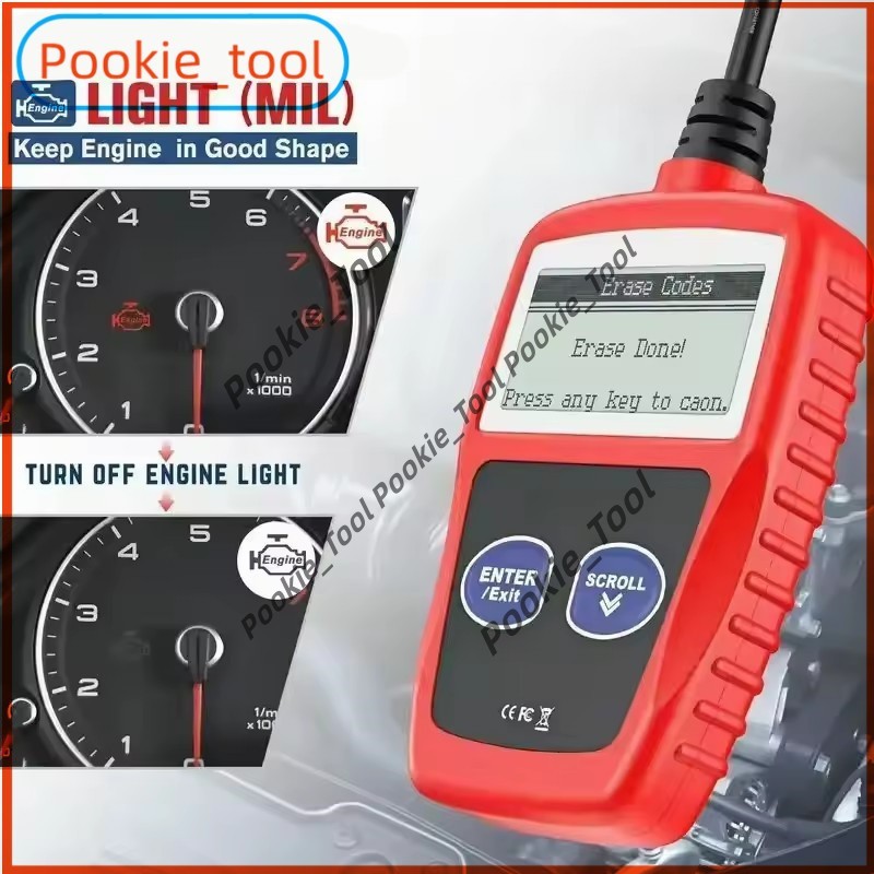 💥พร้อมส่ง💥เครื่องสแกน OBD2 MS309 อ่านรหัสรถยนต์ เครื่องวินิจฉัยความผิดพลาดเครื่องยนต์ อ่านลบค่า error แบบพกพา ใช้ง่าย