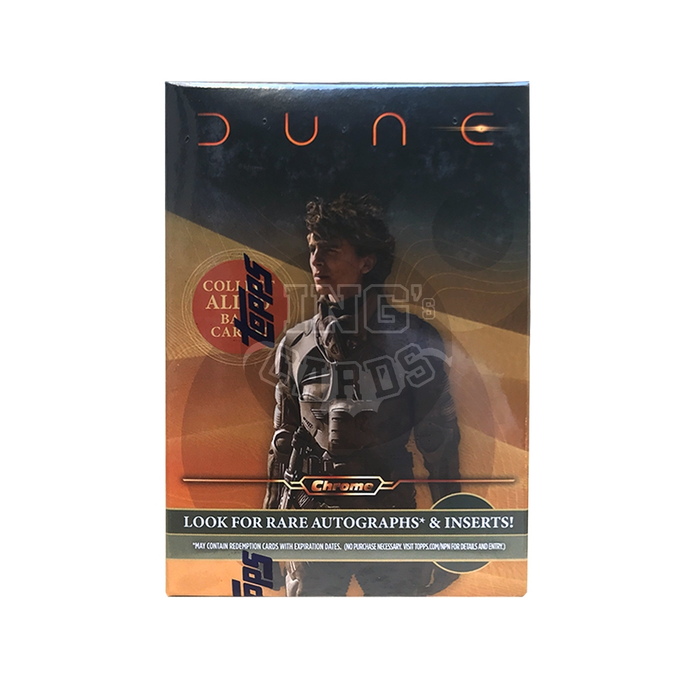 การ์ดสะสม 2024 Topps Chrome Dune Value Blaster Box