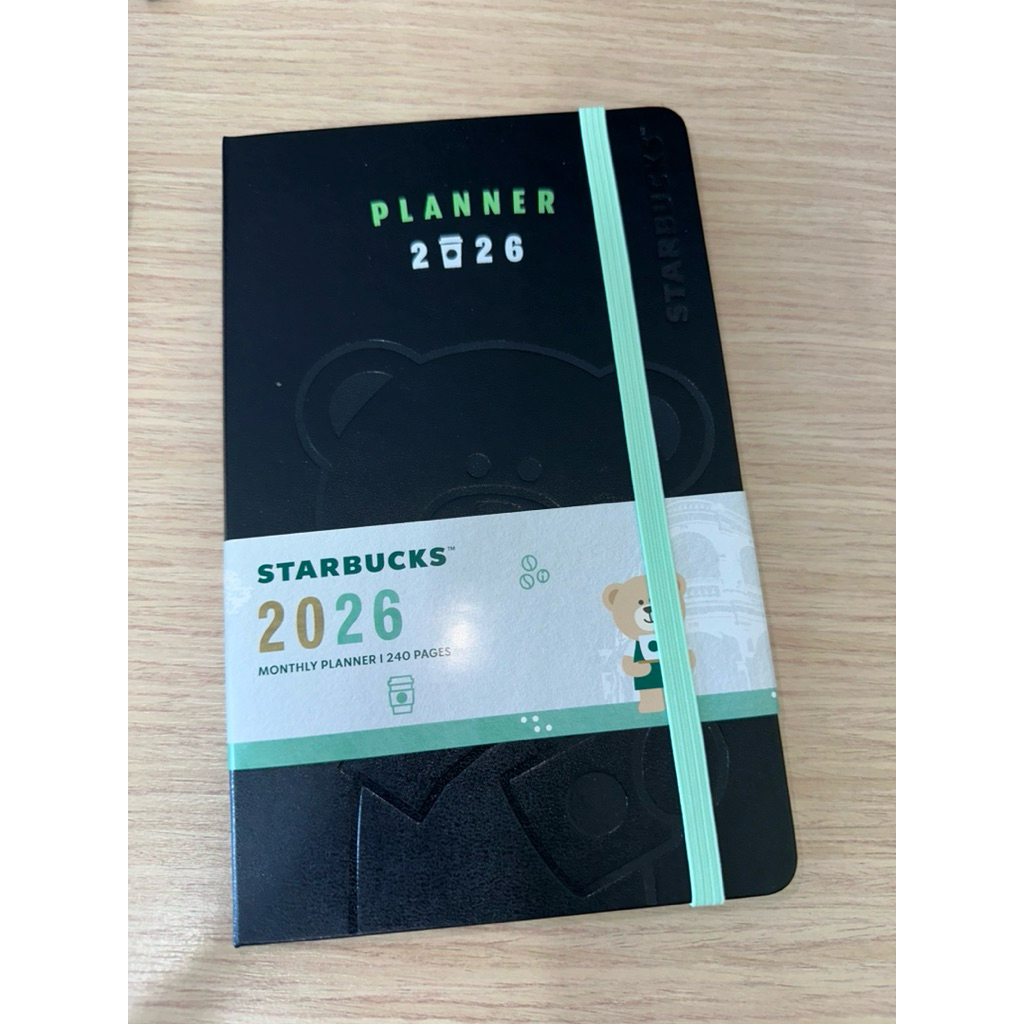 Planner Starbucks 2026 (2569) พร้อมคูปองในเล่ม