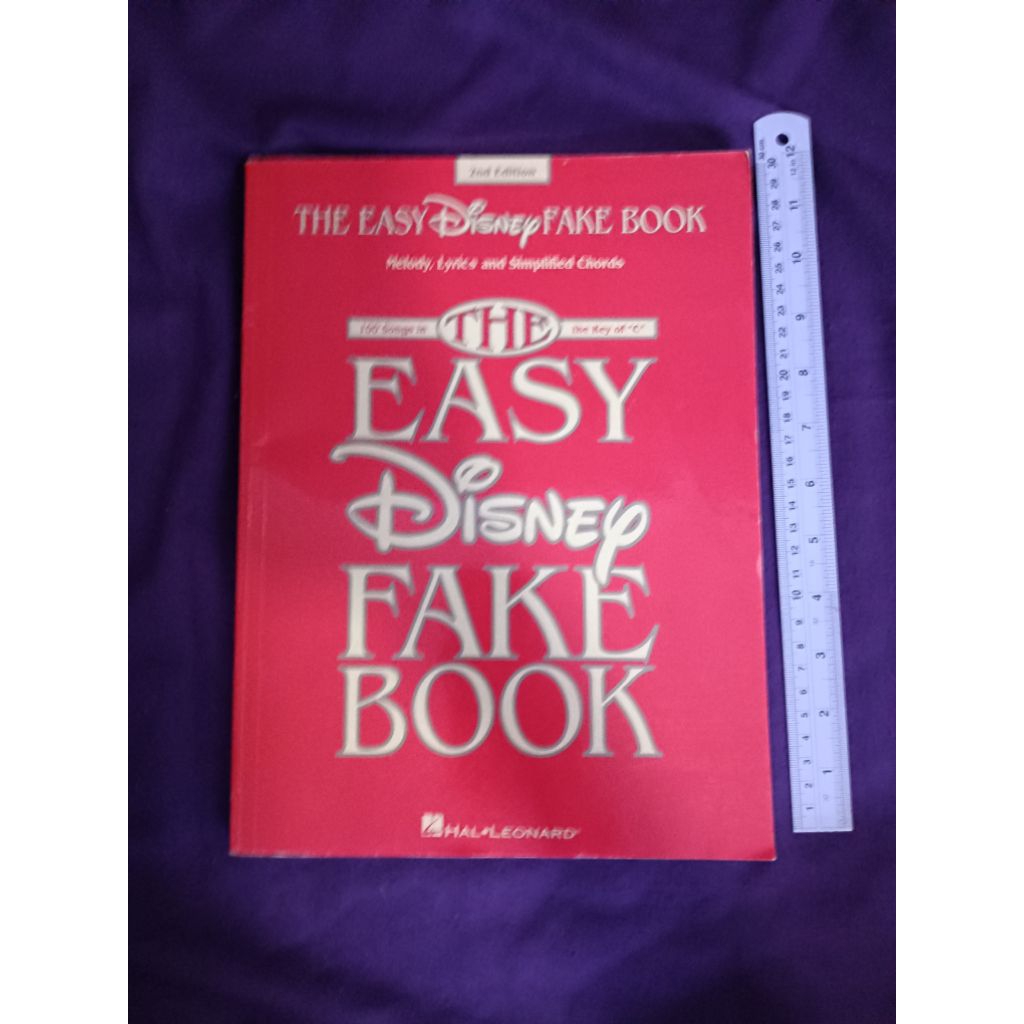 THE EASY DISNEY FAKE BOOK