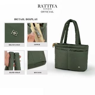 [RATTIYA BANGKOK] Marshmallow Daily / 4 colors กระเป๋านุ่มนิ่มผ้าFinnare210D ผ้ากันน้ำทั้งใบ น้ำหนักเบาพิเศษ สะพายไหล่