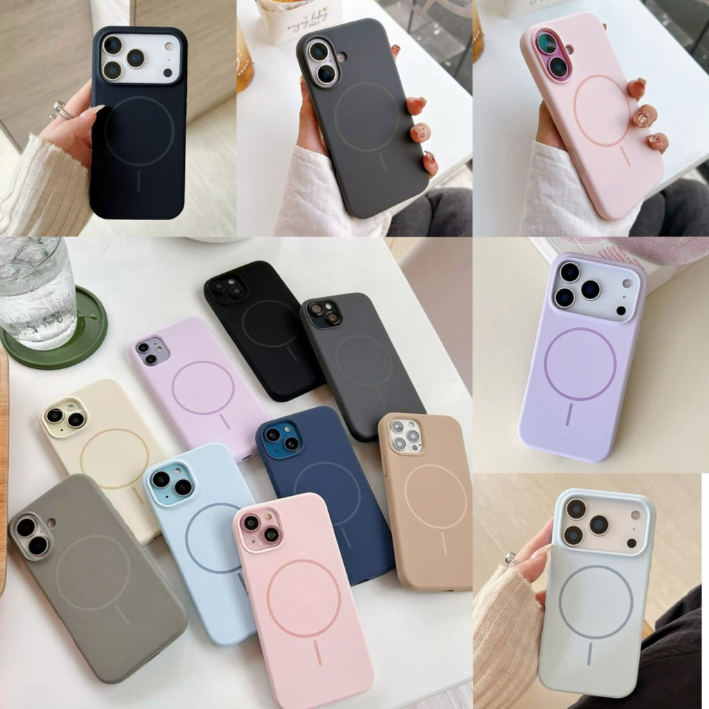 เคสซิลิโคน เคสชาร์จได้ รุ่น 17promax i11 11pro 11promax i12 12pro max i13 13promax i14 14pro max 15 promax 16promax i16