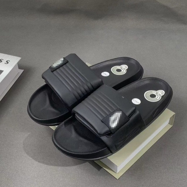Velcro ချိတ် သား/မ ရော်ဘာဖိနပ် แตะ ระบายอากาศ กันน้ำ กันลื่น ปรับได้ 36-45