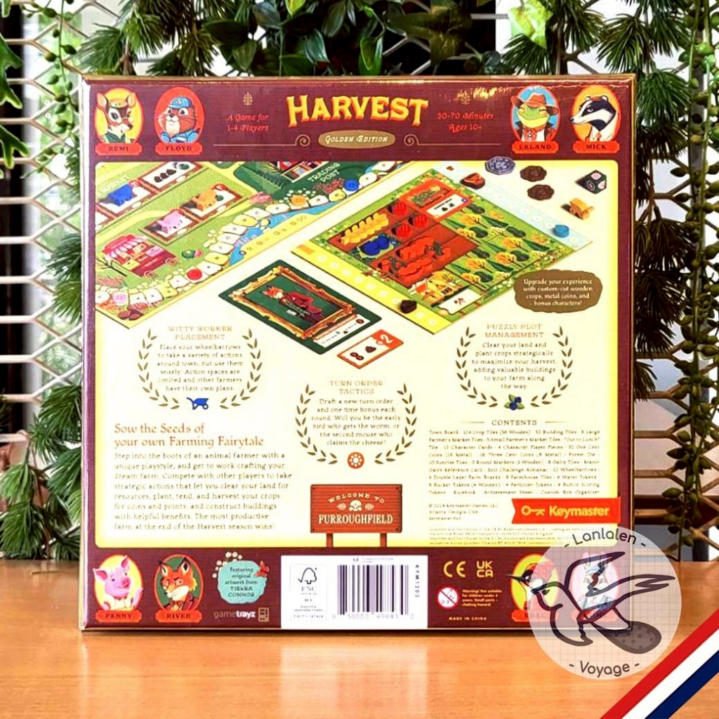 Harvest Golden Edition / Fall Festival Expansion / Animeeples ห่อของขวัญฟรี [Boardgame] - รูปที่ 2