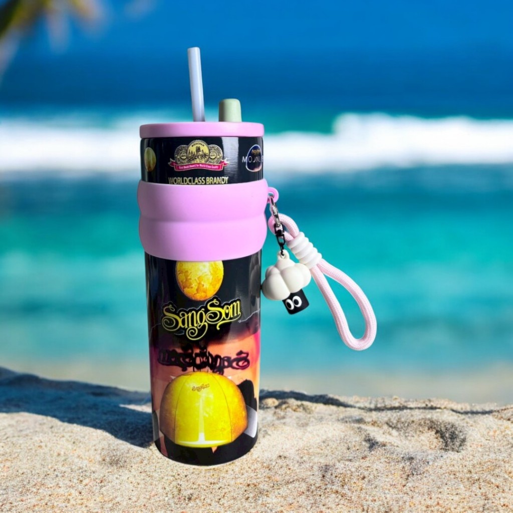 แก้วเก็บอุณหภูมิ แก้วเก็บความเย็นสีล้วน 750 ml สแตนเลส304 ลายใหม่ไฉไรกว่าเดิม เก็บความเย็น 8-12 ชั่วโมง - รูปที่ 4