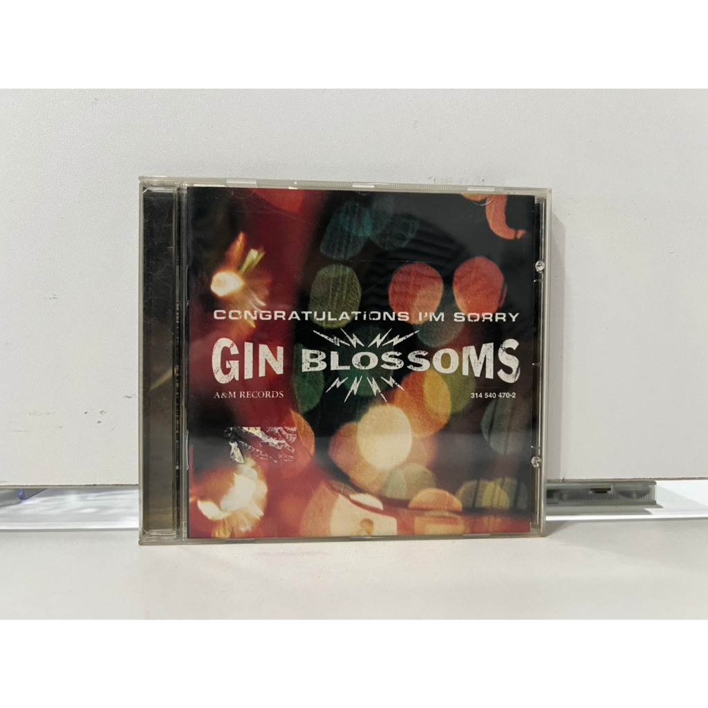 1 CD MUSIC ซีดีเพลงสากล GIN BLOSSOMS  CONGRATULATIONS I'M SORRY (N4F132)