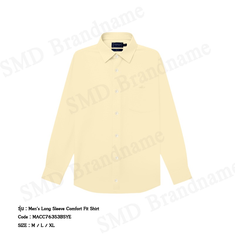 Arrow เสื้อเชิ้ตแขนยาวผู้ชาย รุ่น Men's Long Sleeve Comfort Fit Shirt Code: MACC763S3BSYE