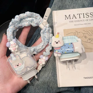 ชุดถนอมสายชาร์จ ลาย เปิดตัวผลิตภัณฑ์ใหม่ ชุดตกเเต่งสายชาร์จ สำหรับ ไอโฟน 18w/20w/35w