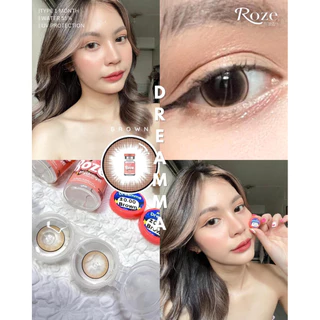 คอนแทคเลนส์ Roze ค่าอมน้ำ55% Dreamma ตาโต