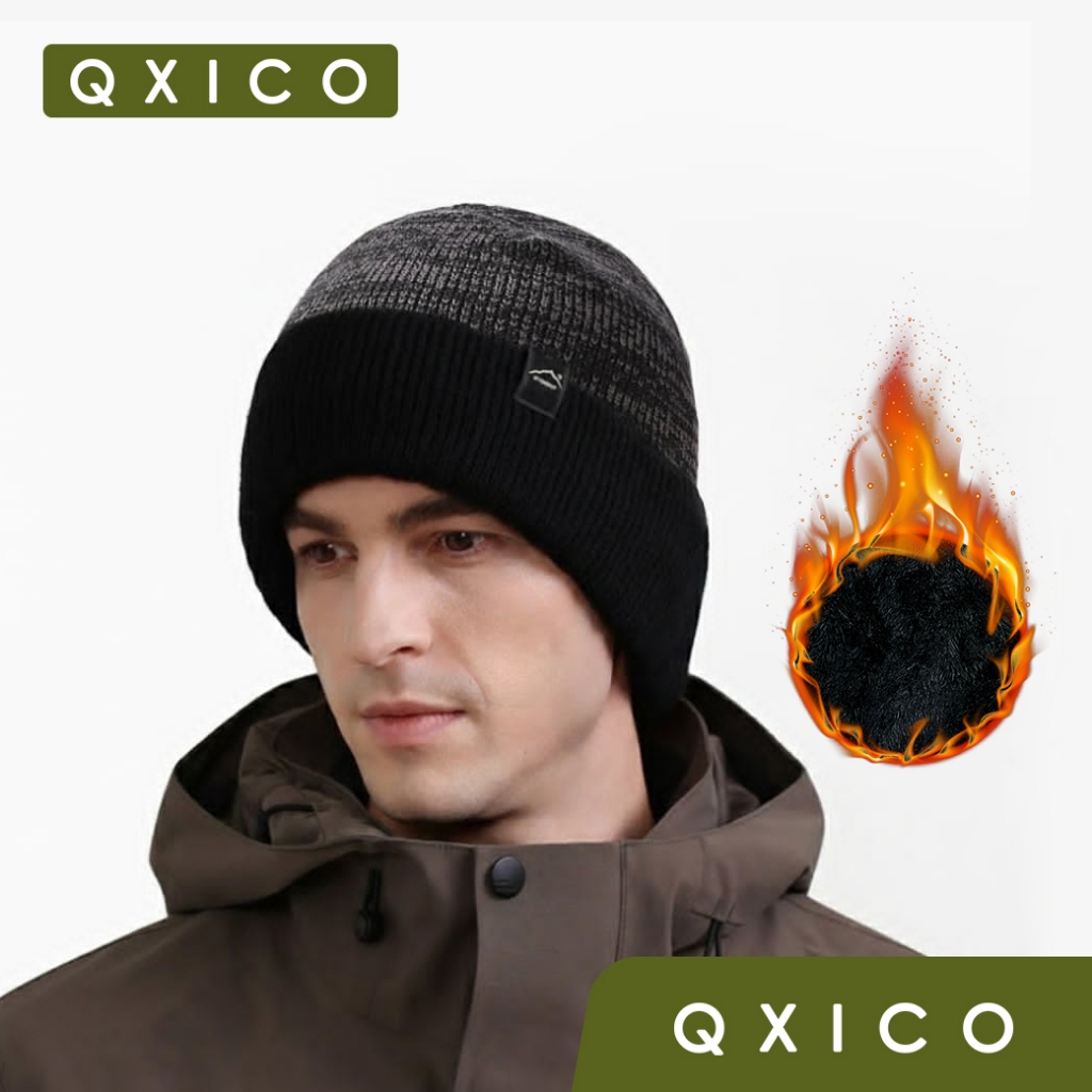 Qxico รุ่น CK52 หมวกไหมพรมกันหนาว หมวกกันหนาวแฟชั่น