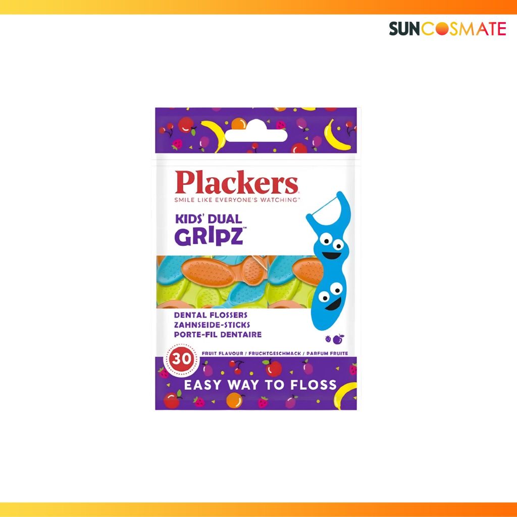 Plackers Flosser Kid's Dual Gripz