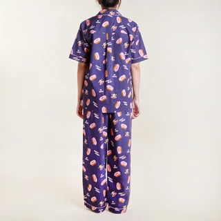PAUL FRANK ชุดนอนกางเกงขายาวใส่ได้ทั้งชายและหญิง SWEETIE DONUT PANTS SET