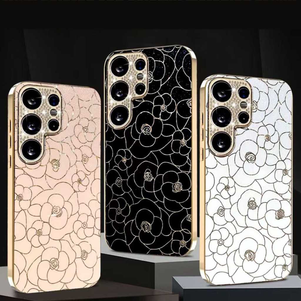 เคสดอกกุหลาย CASE ROSE สำหรับ s23u / s24u / s25u / 24fe /25fe / a15 / a16 / a17 / a55 / a56