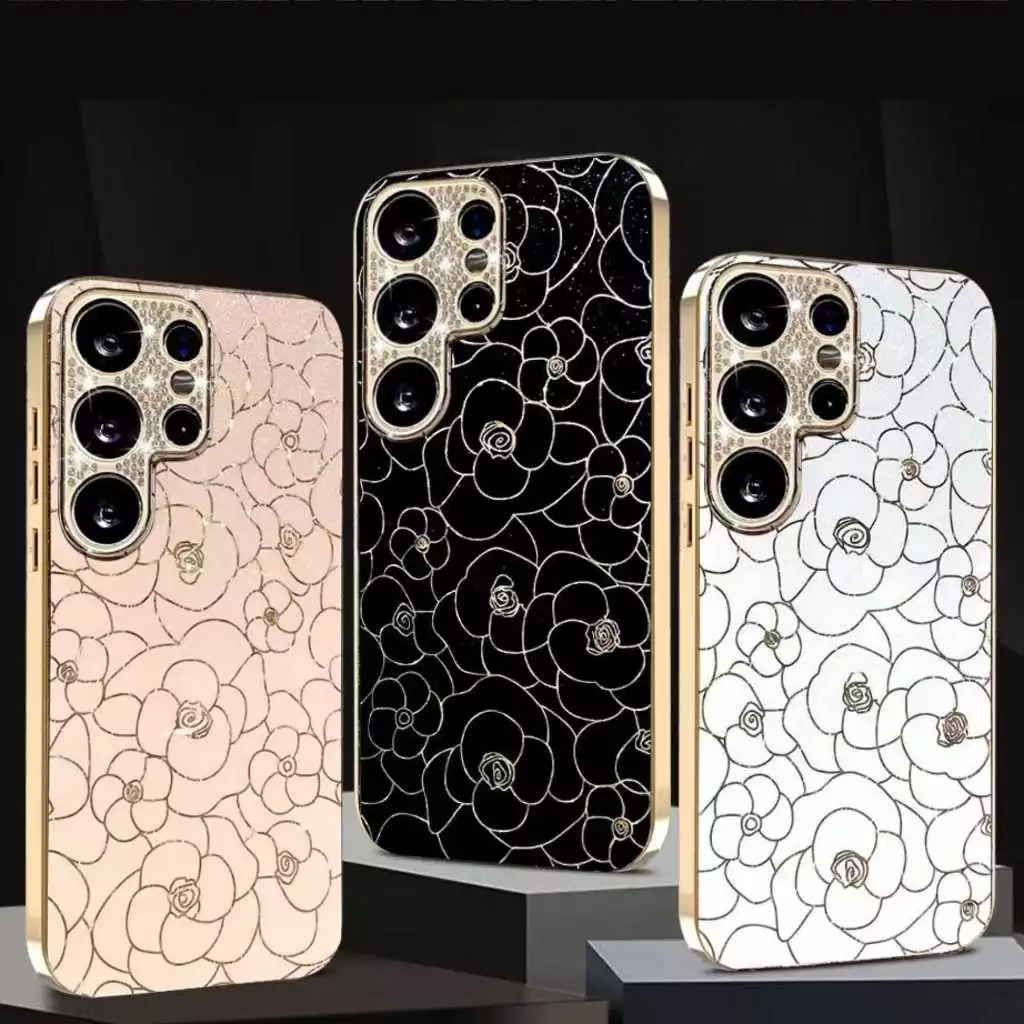 เคสดอกกุหลาย CASE ROSE สำหรับ s23u / s24u / s25u / 24fe /25fe / a15 / a16 / a17 / a55 / a56