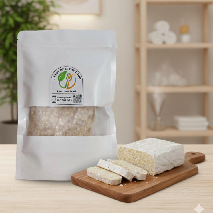 เทมเป้สด บ่มต่อ ทำสดใหม่ทุกออเดอร์ 150 กรัม (EnjoyHealthyFood)