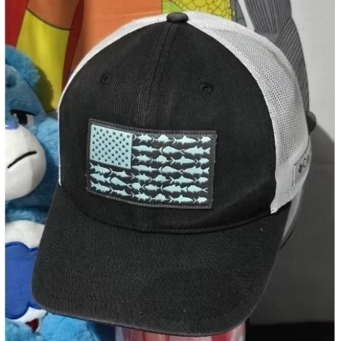 หมวก Columbia PFG 🎣🩵🖤(มือ2)แท้💯%✔️