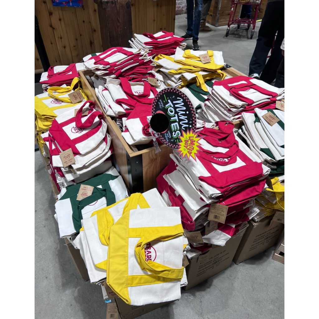 ถูกที่สุด✅ Trader Joe’s Mini Tote Bag👜