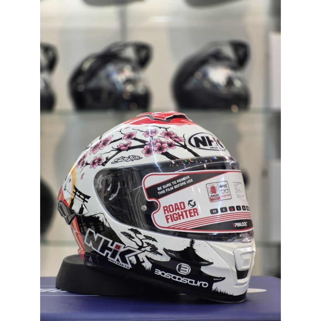 หมวกกันน็อค NHK รุ่น K5R Alonso JapanGP