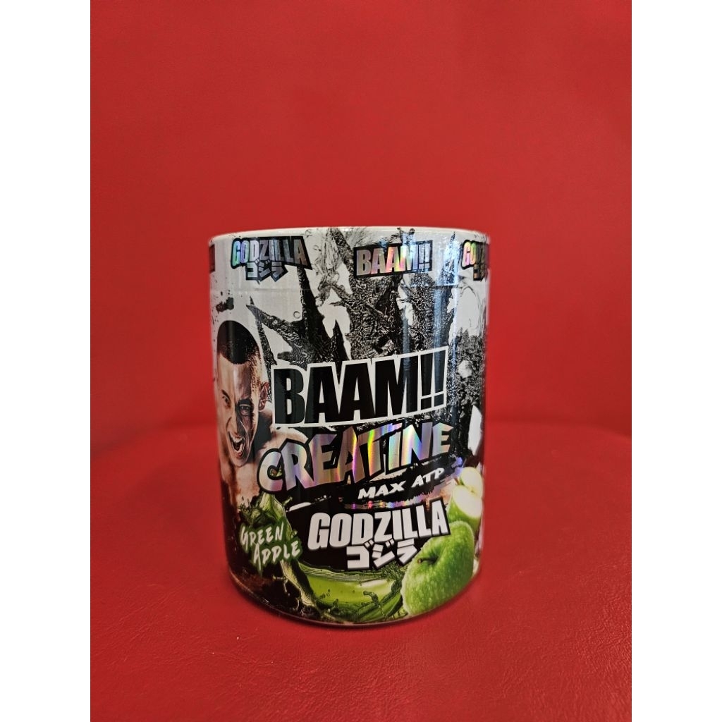 Baam Creatine Max Atp Godzilla Green Apple