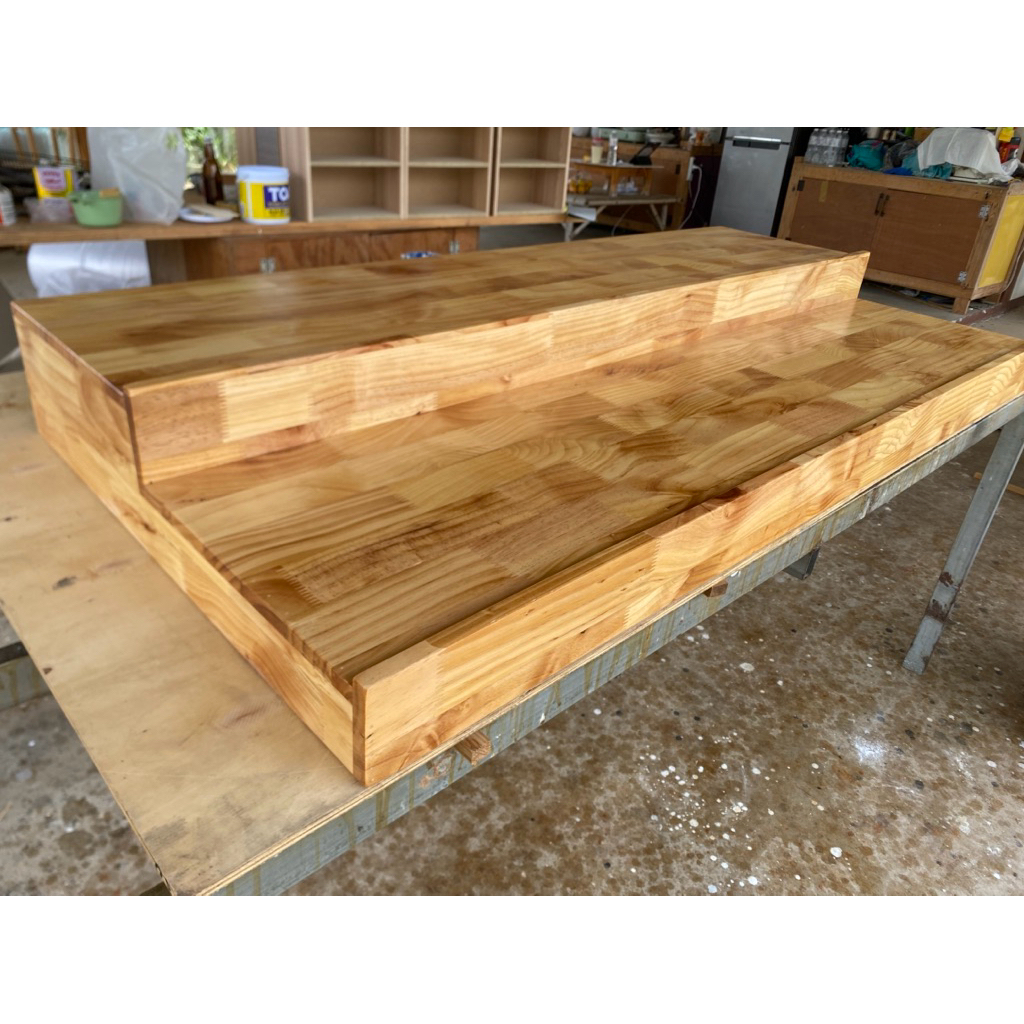 ถาดไม้ ชั้นวางของ 65 X 110 X 9,18 CM. รับงานสั่งทำตามแบบ‼️‼️‼️