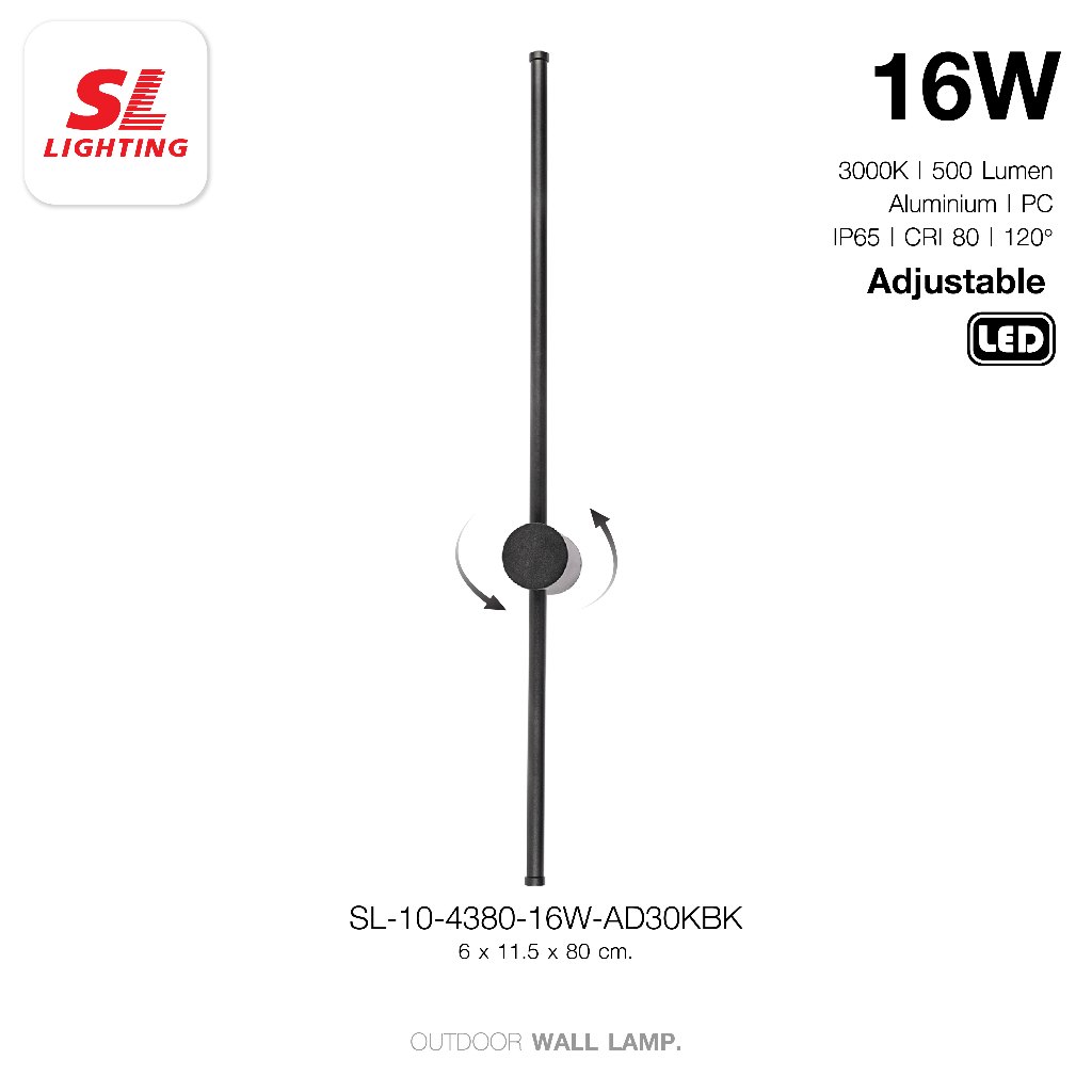 SL LIGHTING | Wall Lamp LED โคมไฟติดผนังภายในแอลอีดี รุ่น 4260,4380 มีให้เลือก 2 ขนาด ราคา ถูกที่สุด ดีลบีเคเค แกลเลอรีภาพที่ 5